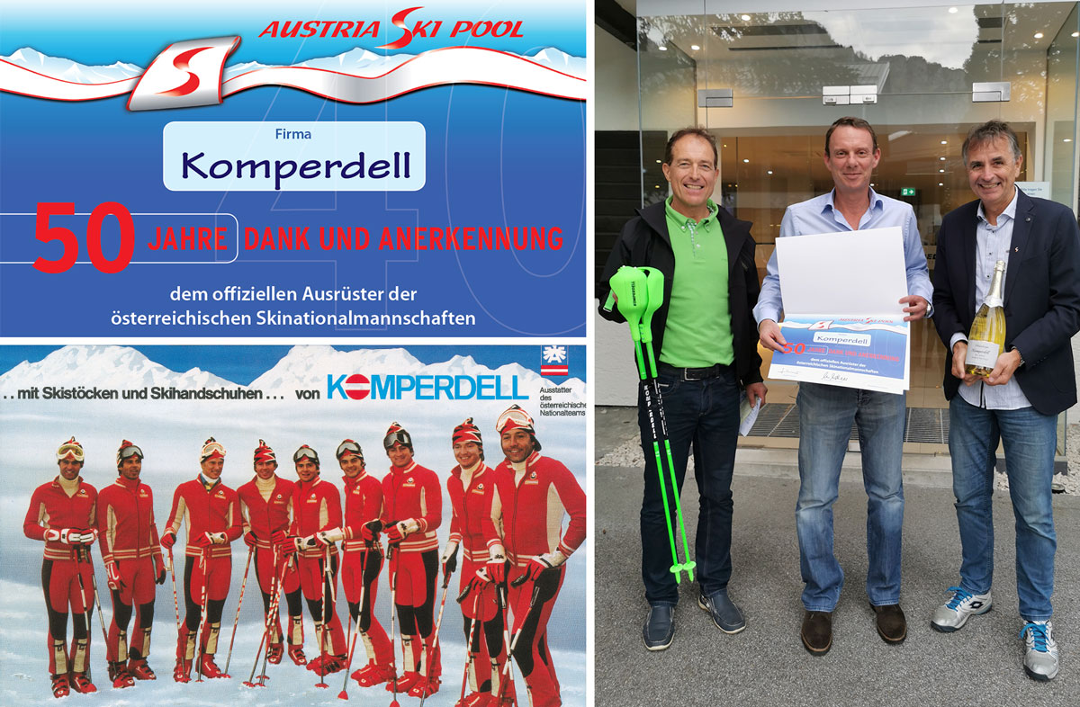 KOMPERDELL UND DER ÖSV – PARTNER DER ERSTEN STUNDE KOMPERDELL UND DER ÖSV – PARTNER DER ERSTEN STUNDE